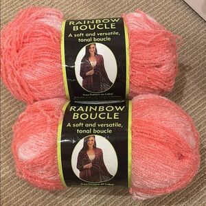 Sensations Pink Yarn with Soft Texture-2 Pack